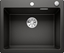 Изображение Zlewozmywak Blanco Pleon 6 Silgranit czarny z korkiem automatycznym InFino (525954)