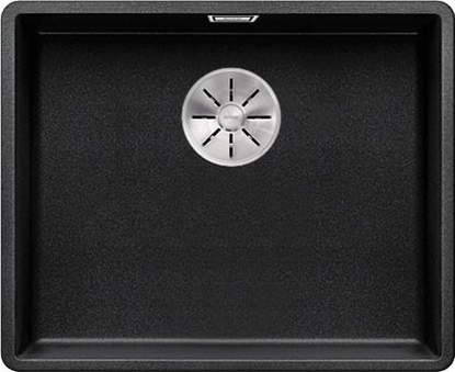Изображение Zlewozmywak Blanco Subline 500-F Silgranit antracyt z korkiem InFino (523532)