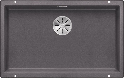 Изображение Zlewozmywak Blanco Subline 700-U Silgranit szaro skay z korkiem InFino (523443)