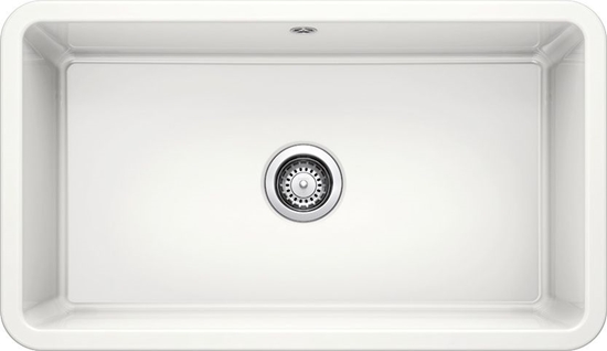 Picture of Zlewozmywak Blanco Villae Farmhouse Single Ceramika biay poysk (525163)