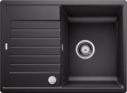 Изображение Zlewozmywak Blanco  Zia 45 S Compact Silgranit PuraDur Antracyt odwracalny, korek auto.