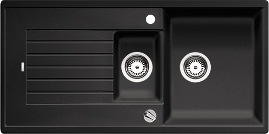 Изображение Zlewozmywak Blanco  Zia 6 S Silgranit PuraDur Antracyt odwracalny, korek auto.