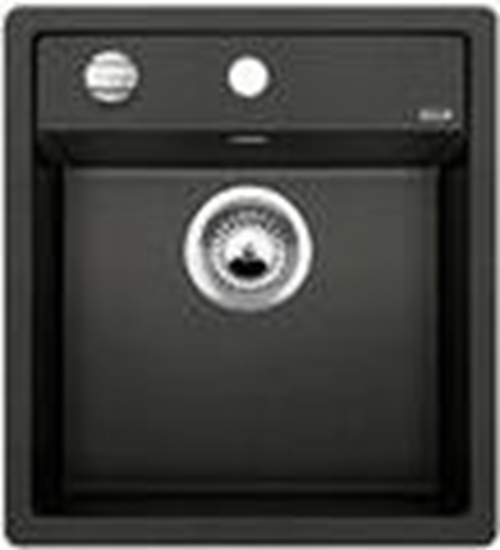 Изображение Zlewozmywak Blanco Dalago 45 Silgranit antracyt z korkiem automatycznym (517156)