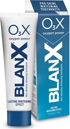 Изображение BlanX O3X Pro Shine Whitening Toothpaste wybielajca pasta do zbów z aktywnym tlenem 75ml