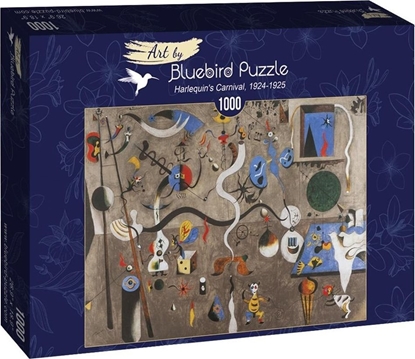 Picture of Bluebird Puzzle Puzzle 1000 Joan Miro, Karnawał Arlekina
