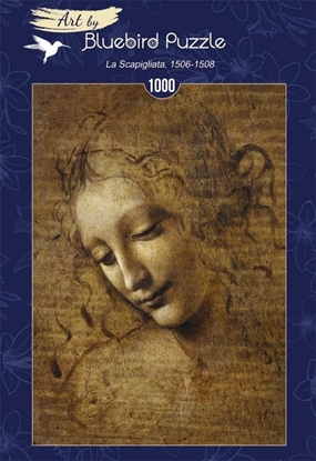 Attēls no Bluebird Puzzle Puzzle 1000 Leonardo Da Vinci, La Scapigliata