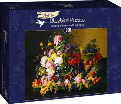 Attēls no Bluebird Puzzle Puzzle 1000 Martwa natura - kwiaty i owoce