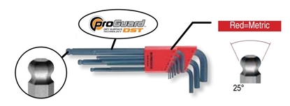 Picture of Bondhus Zestaw kluczy imbusowych hex typ L 1,5-10mm z kulk 9szt. (10999)