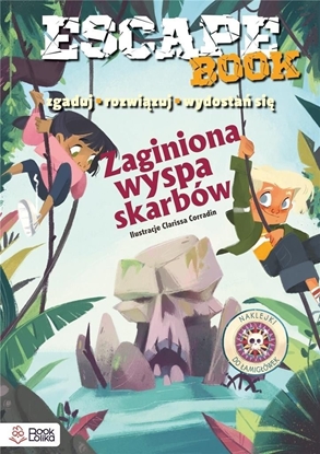 Picture of Bookolika Escape Books. Zaginiona wyspa skarbów. Zgaduj...