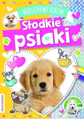 Picture of Books And Fun Naklejkowy album Słodkie psiaki