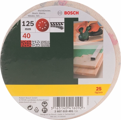 Attēls no Bosch 2 607 019 491 sander accessory 25 pc(s)