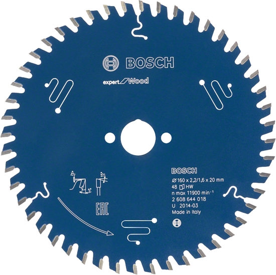 Изображение Bosch ‎2608644343 circular saw blade 25.4 cm 1 pc(s)