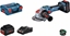 Attēls no Bosch GWX 18V-15 S angle grinder 12.5 cm 9800 RPM 1500 W 2.3 kg