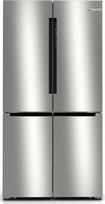 Изображение Bosch Serie 4 KFN96VPEA side-by-side refrigerator Freestanding 605 L E Stainless steel