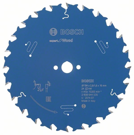 Изображение Bosch ‎2608644035 circular saw blade 18.4 cm 1 pc(s)