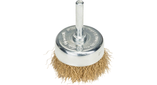 Picture of Bosch Wire Cup Brushes, Crimped Wire, Brass-Coated