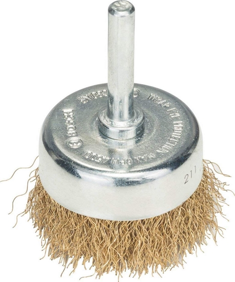 Picture of Bosch Wire Cup Brushes, Crimped Wire, Brass-Coated