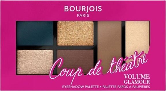 Изображение Bourjois BOURJOIS_Volume Glamour Eyeshadow Palette paleta cieni do powiek 02 Cheeky Look 8,4g