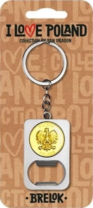Attēls no Breloczek Pan Dragon Brelok I love Poland Polska ILP-BRE-B-PL-05