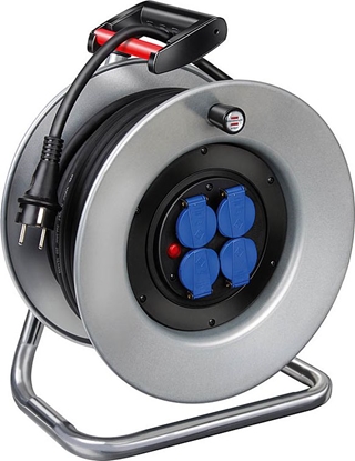 Изображение Brennenstuhl Przeduacz bbnowy Garant S4 IP44 4 x 230V czarny 50m (1198534130)
