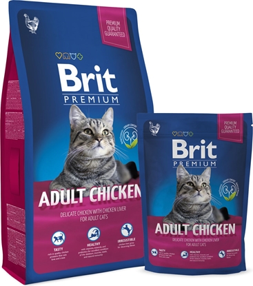 Attēls no Brit  Premium Cat Adult Chicken 8kg