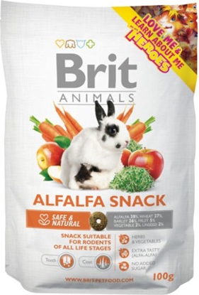 Изображение Brit Animals Alfaalfa Snack for rodents 100g