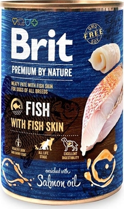 Изображение Brit Brit Premium By Nature Fish & Fish Skin puszka 400g