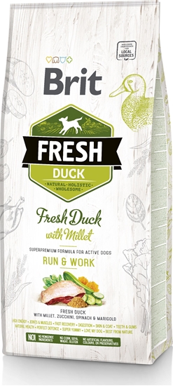 Picture of Brit Fresh Duck With Millet Active Run & Work 2.5kg