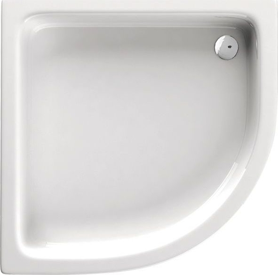 Изображение Brodzik Deante Plus póokrgy narony 80 cm x 80 cm (KTU_032B)