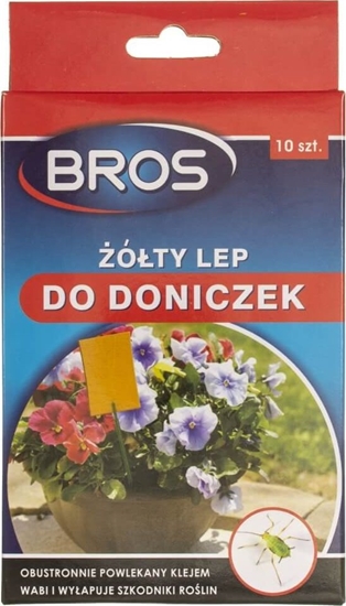 Picture of Bros Bros Lep do doniczek óty - 10 sztuk