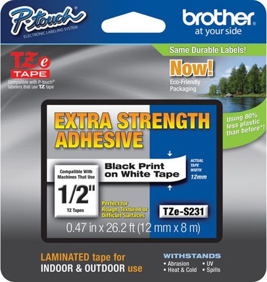 Picture of Brother tama TZ-231 (black on white)