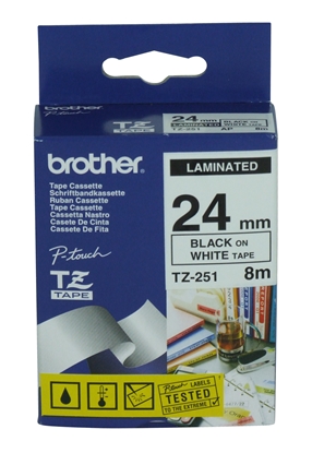 Attēls no Brother TZ-251 label-making tape