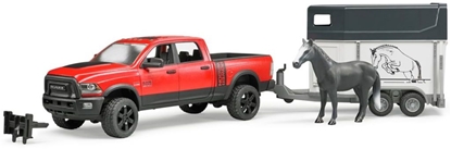 Picture of Bruder Auto RAM 2500 Power Wagon z przyczep dla konia (02501)