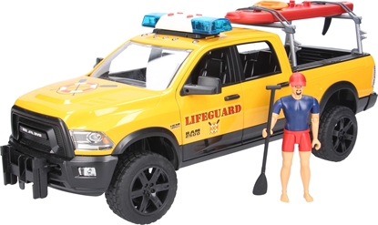 Изображение Bruder Dodge RAM 2500 Power Wagon ratownictwa wodnego z akcesoriami (02506)