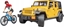 Attēls no Bruder Jeep Wrangler Unlimited Rubicon z rowerem górskim i figurką kolarza (02543)