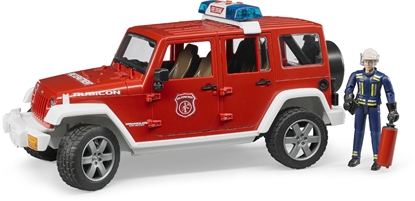 Изображение Bruder Professional Series Jeep Wrangler Unlimited Rubicon fire department (02528)
