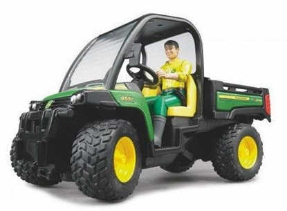 Picture of Bruder Professional Series John Deere Gator XUV 855D with driver (02490)