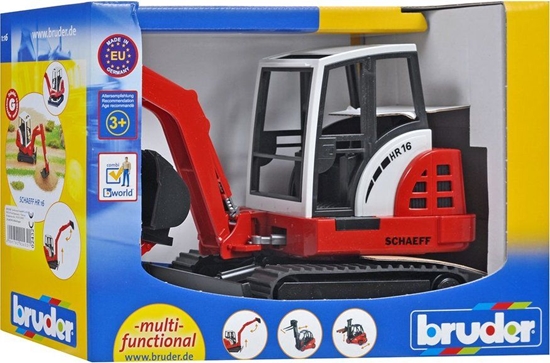 Изображение Bruder Professional Series Schaeff HR16 Mini Excavator (02432)