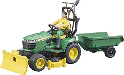 Attēls no Bruder Traktorek John Deere z figurk ogrodnika