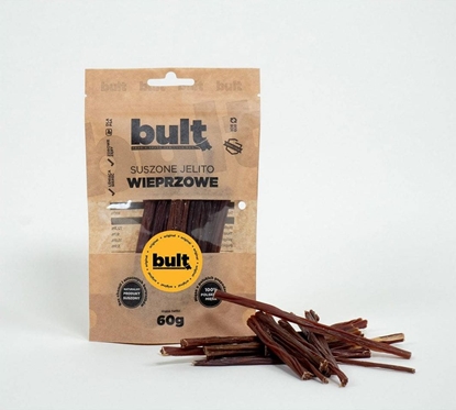 Изображение BULT Bult Eko Przysmak Dla Psa Suszone Jelito Wieprzowe 60 g
