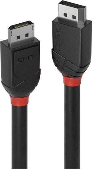 Picture of Lindy 0.5m DisplayPort 1.2 Cable, Black Line