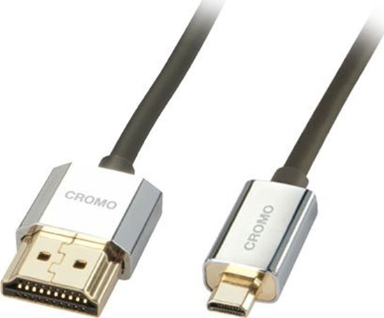 Изображение Lindy CROMO Slim HDMI High Speed A/D Cable, 2m