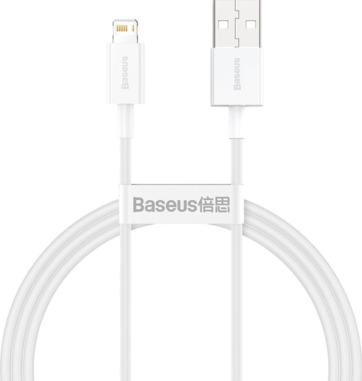 Изображение Baseus Baseus Superior Series Cable USB to Lightning, 2.4A, 1m (white)