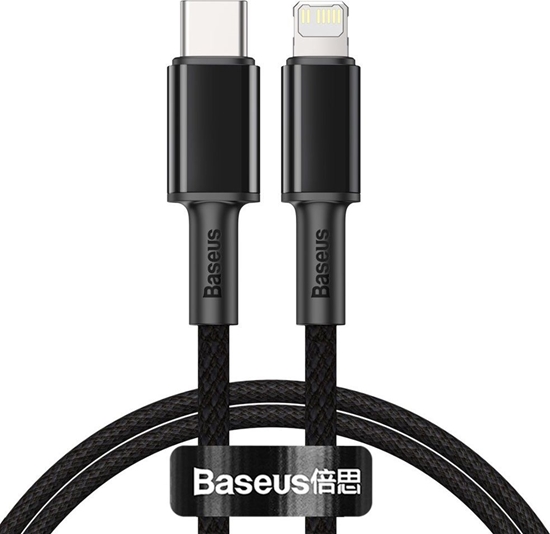 Изображение Baseus Baseus CATLGD-01 Lightning - USB-C PD cable 20W 480Mb/s 1m - black