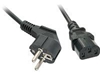 Picture of Lindy 30337 power cable Black 5 m CEE7/7 C13 coupler