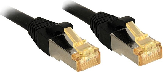 Picture of Lindy 47309 networking cable Black 2 m Cat7 S/FTP (S-STP)