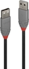 Picture of Lindy 0.5m USB 2.0 Type A Cable, Anthra Line