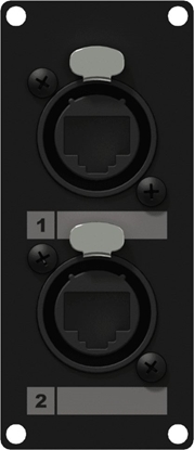 Picture of Caymon Modu CASY ze zczami 2x NE8FAH Ethercon (CASY168/B)