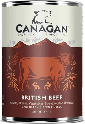 Picture of Canagan CANAGAN PIES pusz.400g BRITISH BEEF WOŁOWINA /6