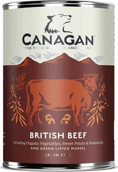 Изображение Canagan CANAGAN PIES pusz.400g BRITISH BEEF WOOWINA /6
